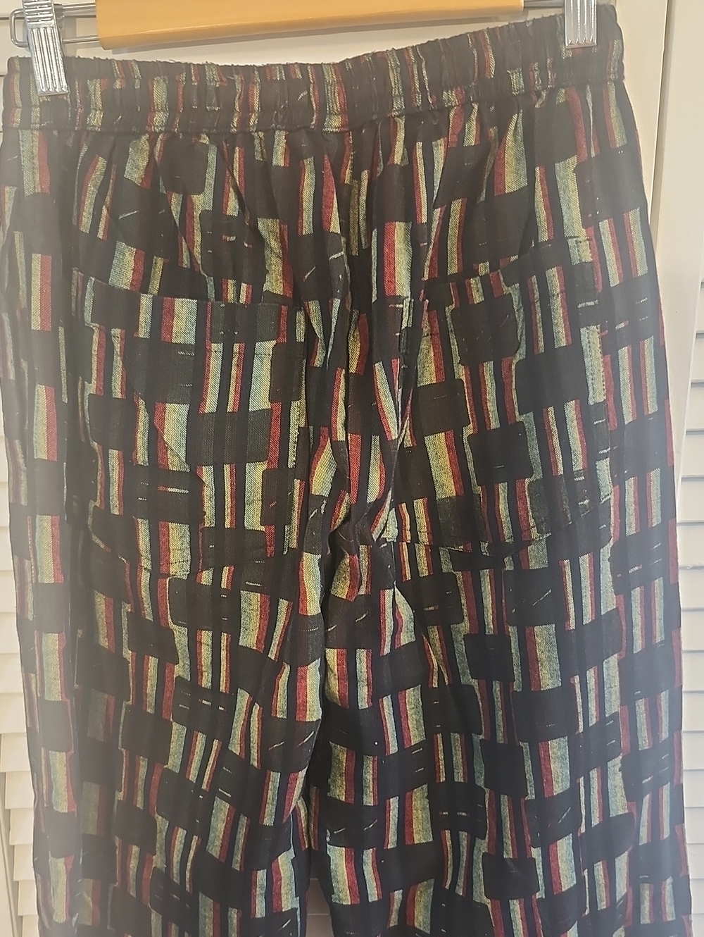 Jah Roots "Rasta" Checkered Trousers - Picture 8 of 9